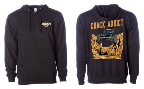 CRACK ADDICT PULLOVER HOODIE